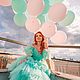 A dress made of tulle is a mint delight, Dresses, St. Petersburg,  Фото №1