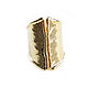 Ring wide gold 'Trend' ring without inserts without stones. Rings. Irina Moro. Online shopping on My Livemaster.  Фото №2