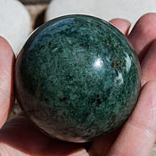 Фен-шуй и эзотерика handmade. Livemaster - original item a ball of jade. Sphere. Stone amulet, talisman, mineral. Handmade.