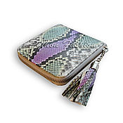 Сумки и аксессуары handmade. Livemaster - original item The wallet is made of Python leather LEXX. Handmade.