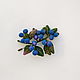 Brooch / needle of Blueberry wool, Stick pin, St. Petersburg,  Фото №1