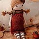 Handmade doll, knitted doll - Amelie. Amigurumi dolls and toys. LillyShop. My Livemaster. Фото №6