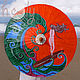 Расписной бамбуковый зонт "Surf Girl", Зонты, Лиссабон,  Фото №1