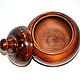 Order Wooden pot-barrel, salt shaker with lid made of Siberian Cedar. K14. ART OF SIBERIA. Livemaster. . Jars Фото №3