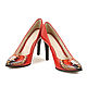 Pumps ' Red Queen '. Shoes. Pelle Volare. Online shopping on My Livemaster.  Фото №2