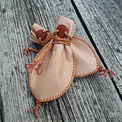 Фен-шуй и эзотерика handmade. Livemaster - original item Leather pouch. Handmade.