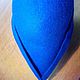 Тиролька шляпа из войлока синяя, Костюмы для косплея, Санкт-Петербург,  Фото №1