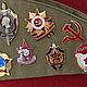 Soldier's cap of the USSR with emblems. Pilot. Kokoshniki Nadezhdy. My Livemaster. Фото №6