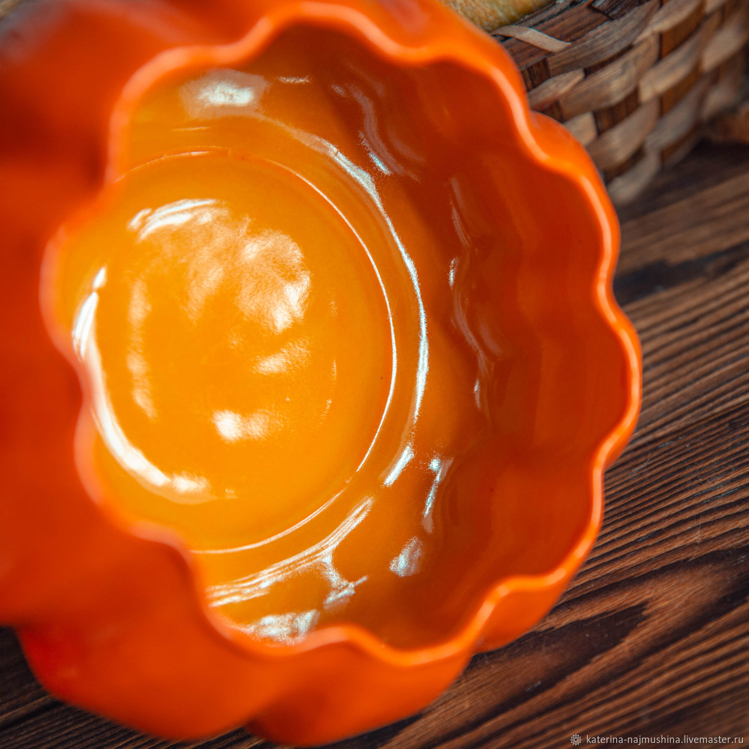 Тарелка глубокая суповая большая 1200 мл. "Тыква" в интернет-магазине ...