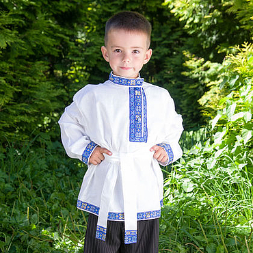 Аппликация русский народный костюм пошагово для детей