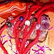 Order Amulets talismans amulets on a red thread with a personal selection of the stone. Magic Jewelry from Svetlana. Livemaster. . Amulet Фото №3