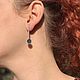 Заказать Серьги минимализм из серебра Метеор №2. BIHAYNA. Ярмарка Мастеров. . Серьги классические Фото №3