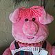 Decorative toy.Pig-boy Stesha, Stuffed Toys, Moscow,  Фото №1