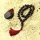 Amber rosary 33 beads 40 cm cherry (13,5 mm). Rosary bracelet. Амбер Бутик янтарь украшения. Online shopping on My Livemaster.  Фото №2
