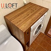 Для дома и интерьера handmade. Livemaster - original item Cabinet for washing machine with drawer. Handmade.