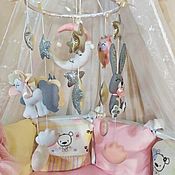 Suspension: Children's decor, gift for discharge,on the birth - Cloud