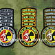 Order END OF THE WORLD patch (grey/acid/field). Beloretskie Patches. Livemaster. . Subculture Attributes Фото №3