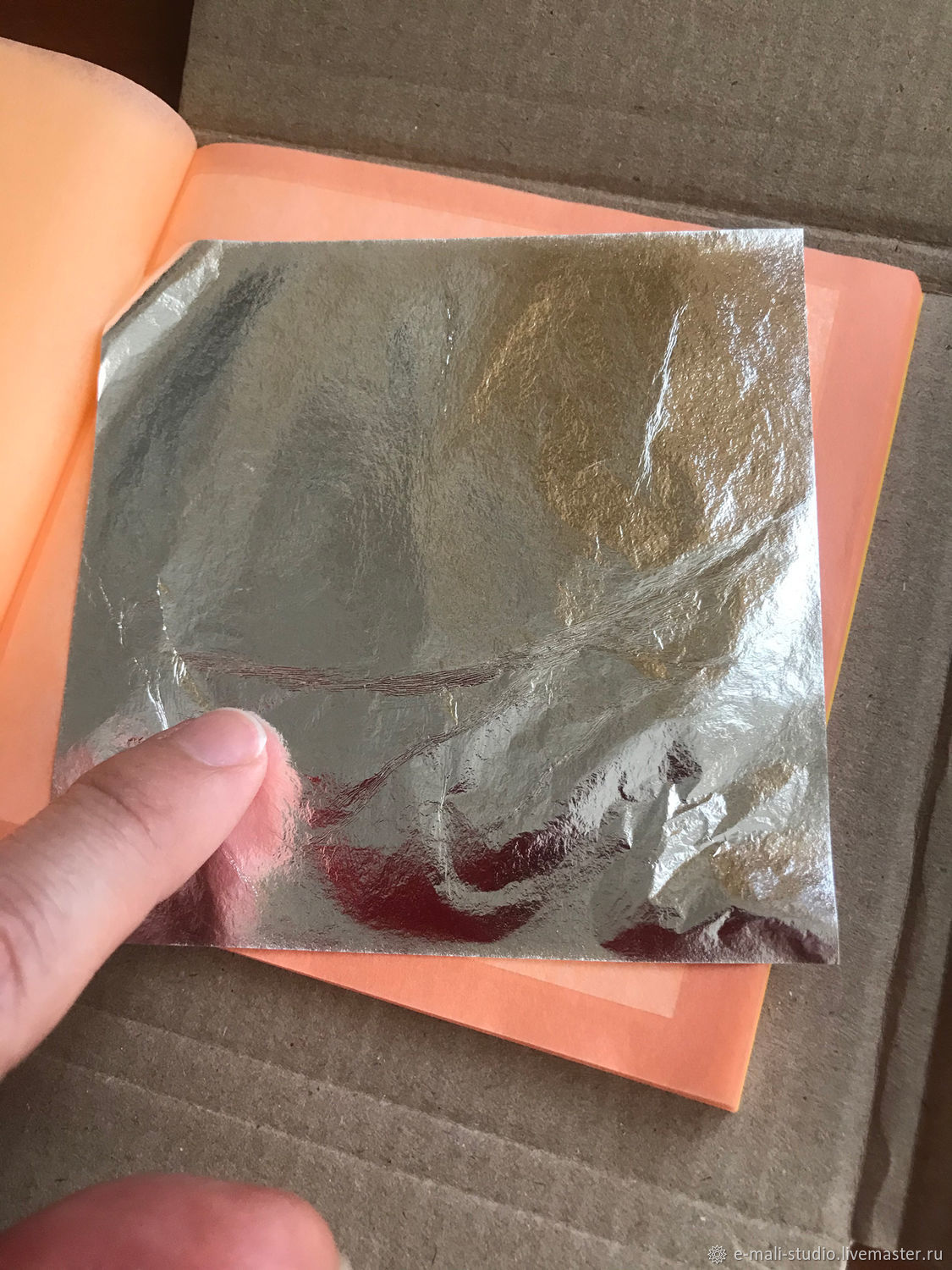 Фольга серебряная, подложка для эмали купить в интернет-магазине ...