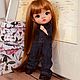 Интерьерная кукла: одежда Кукле блайз кастом custom Blythe. Одежда для кукол. Мастерская подарков Елены Смирновой. Ярмарка Мастеров.  Фото №11