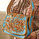 Leather women's bag 'Absolute' - turquoise, Classic Bag, Krasnodar,  Фото №1