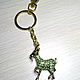 Keyring Goat in rhinestones, Amulet, Moscow,  Фото №1
