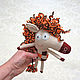 Мягкая игрушка мультяшная Зебра в клетку. Мягкие игрушки. Galka-toys. Интернет-магазин Ярмарка Мастеров.  Фото №2