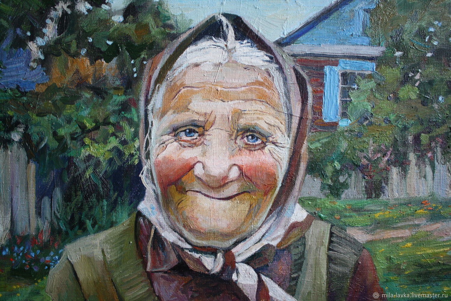 Портрет деревенских бабушек
