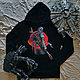 Painting of the hoodie 'Mandalorian'. Mens sweatshirts. heavycraft. Online shopping on My Livemaster.  Фото №2
