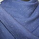 Домотканый платок "Звездное небо". Хлопок + шелк. Платки. Weaving Finds. Ручное ткачество.. Ярмарка Мастеров.  Фото №6