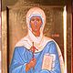Икона Святого (Равноапостольной Нины), Иконы, Москва,  Фото №1
