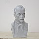 A bust of Felix Dzerzhinsky concrete Retro style, Vintage, Loft, USSR, Figurines, Azov,  Фото №1