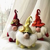 Куклы и игрушки handmade. Livemaster - original item Dwarves Lemon Hugh, Orange Joe, Wine Lo. Handmade.