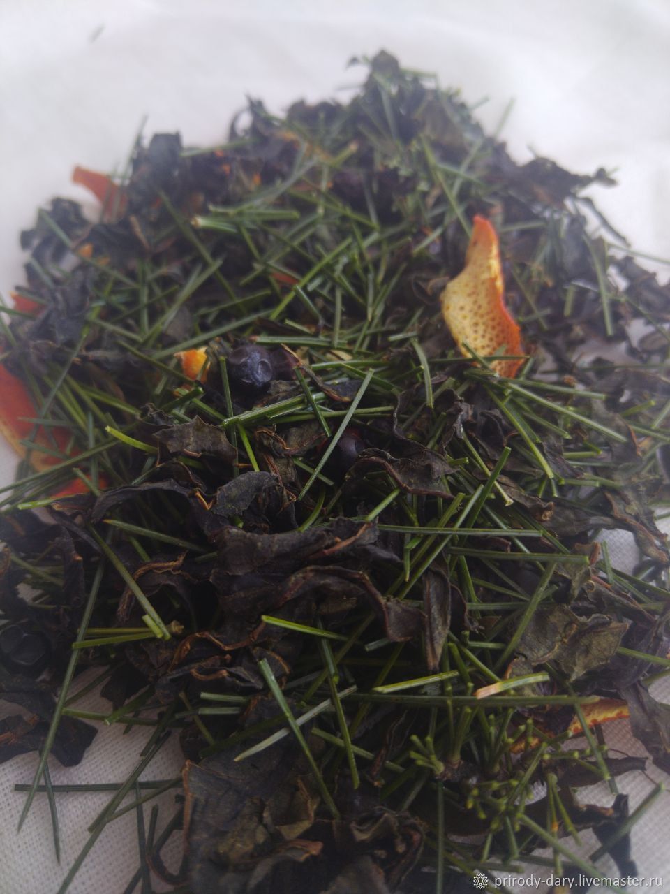 Хвойный чай антиоксидантный с цедрой апельсина купить в интернет ...