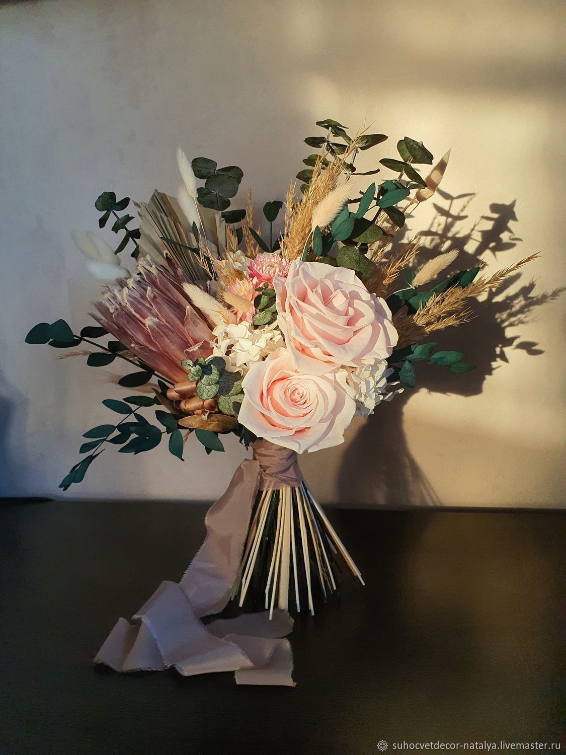 Букет из стабилизированных цветов в интернет-магазине на Ярмарке ...