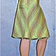 Order Skirt chetyrehkolka Spanish hlaka(light green). NicoLeTTe. Livemaster. . Skirts Фото №3