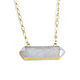 White quartz pendant titanium 'White Ice' pendant gift quartz. Pendant. Irina Moro. Online shopping on My Livemaster.  Фото №2