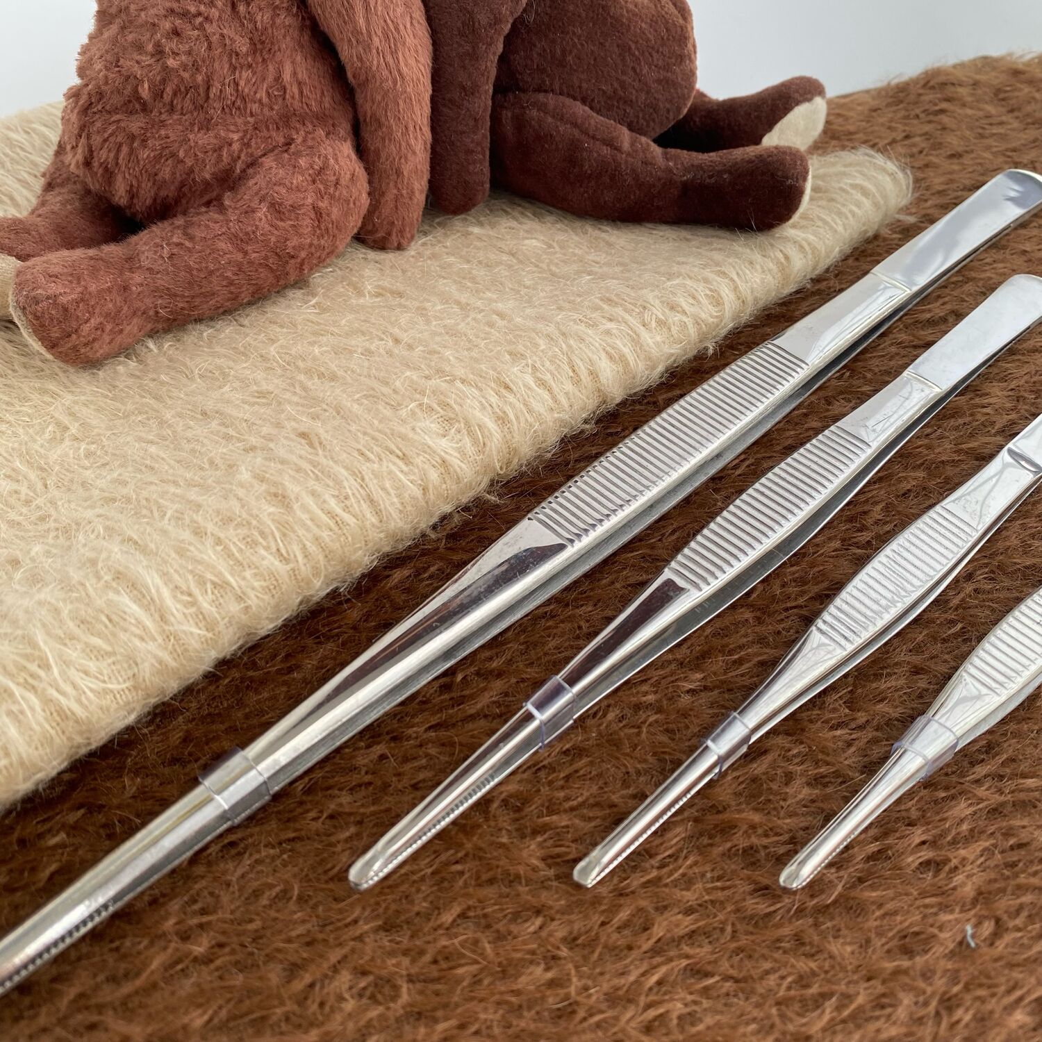 Пинцет 20см, 30см медицинская сталь купить в интернет-магазине Ярмарка ...