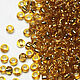 Czech beads 10/0 Golden light 10 g Preciosa, Beads, Solikamsk,  Фото №1