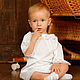 Рубашка для крещения мальчика "Ручеек", Крестильные рубашки, Москва,  Фото №1