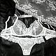 A set of Lacy lingerie 'Mia' for the bride. Underwear sets. MASTER HELGA. Online shopping on My Livemaster.  Фото №2