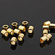 10 PCs. Crimps 2 mm gilt U. Korea     (2085), Accessories for jewelry, Voronezh,  Фото №1