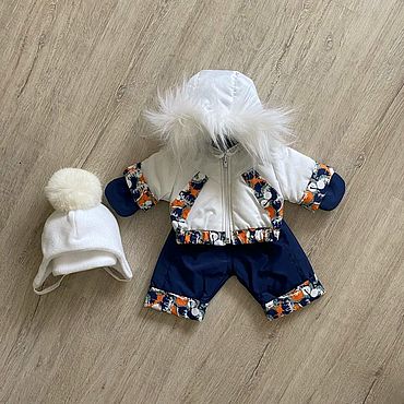 Зимние морозы одежда для куклы Бэби Борн 43см |Купить