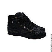Обувь ручной работы handmade. Livemaster - original item Sneakers Python skin PAM. Handmade.