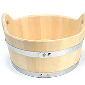 Дача и сад handmade. Livemaster - original item Gang wooden 15 liters. Basin for bath. Art.17028. Handmade.
