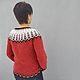 Order Sweater with jacquard pattern style lopapeysa. JuliaLoveKnitting. Livemaster. . Sweaters Фото №3