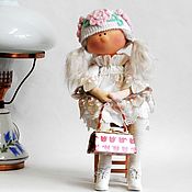 Текстильные куклы Саша + Маша