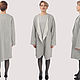 Long cotton cardigan light grey with lurex. Cardigans. Yana Levashova Fashion. My Livemaster. Фото №4