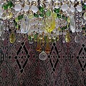 Винтаж handmade. Livemaster - original item Vintage chandeliers: Solar chandelier with lemons. Italy. Handmade.