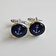 Cufflinks silver Anchor. Cuff Links. Linda (LKdesign). Online shopping on My Livemaster.  Фото №2