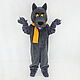 Grey Wolf. Mascot. Props for animators. Work-shop Lillu. Online shopping on My Livemaster.  Фото №2